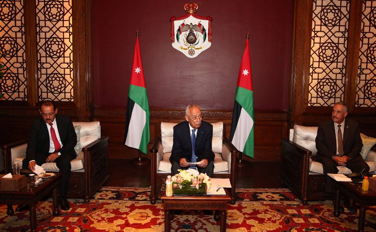 مجلس محافظة الكرك. يلتقي رئيس الديوان الملكي