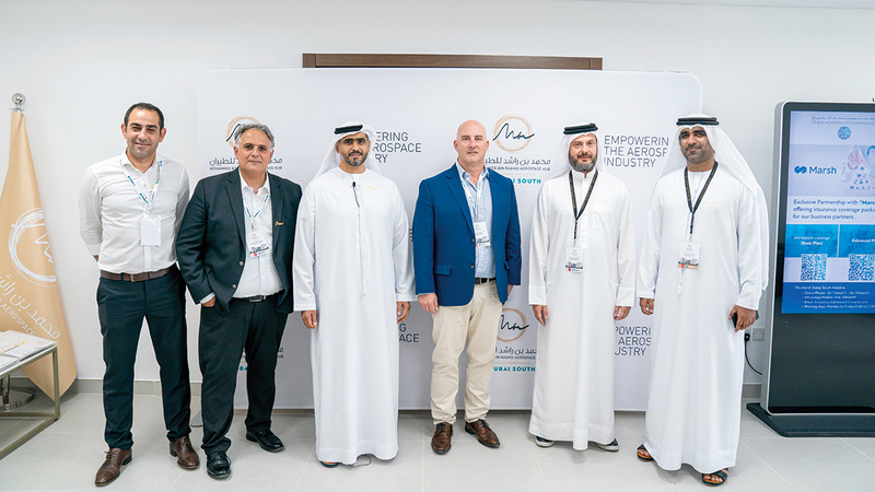 مشروع محمد بن راشد للطيران في دبي الجنوب يعلن إنجاز مجمّع الموردين