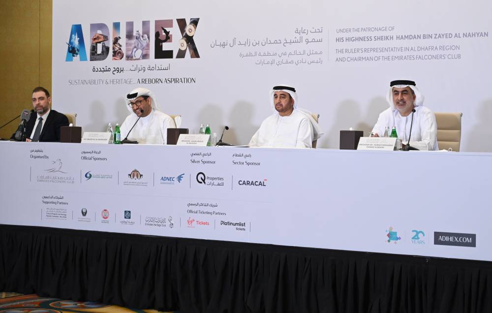 انطلاق فعاليات معرض أبوظبي الدولي للصيد والفروسية 2022 الاثنين القادم