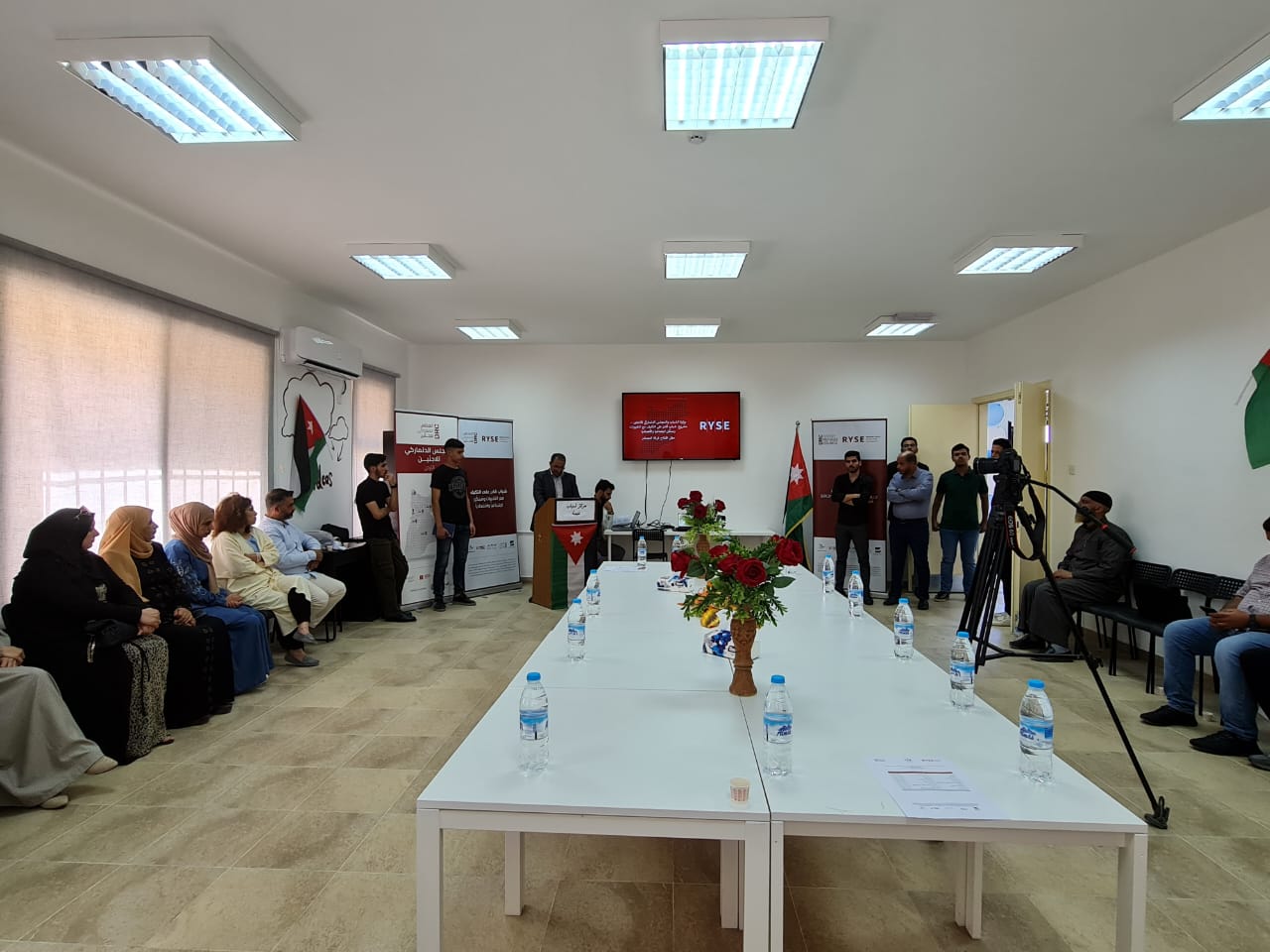 افتتاح معمل روبوتات وغرفتي مصادر في مراكز شباب ثلاث محافظات