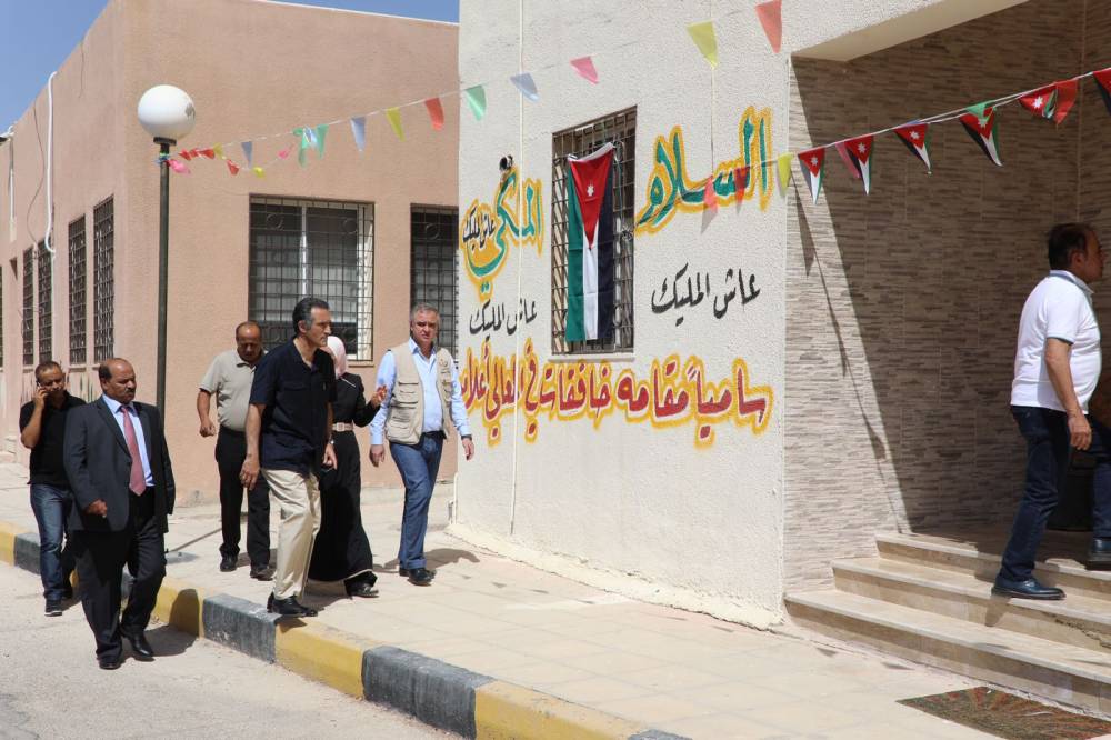 وزيرا السياحة والشباب يزوران معهد تدريب مهني مادبا