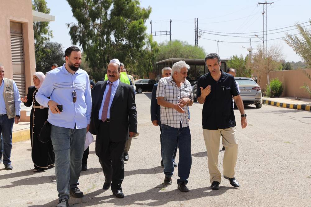 وزيرا السياحة والشباب يزوران معهد تدريب مهني مادبا