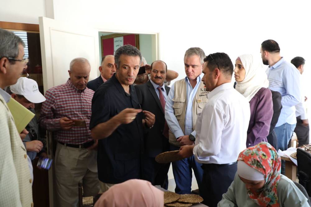 وزيرا السياحة والشباب يزوران معهد تدريب مهني مادبا
