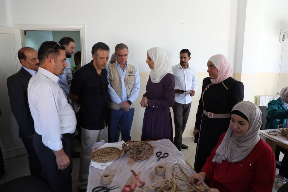 وزيرا السياحة والشباب يزوران معهد تدريب مهني مادبا