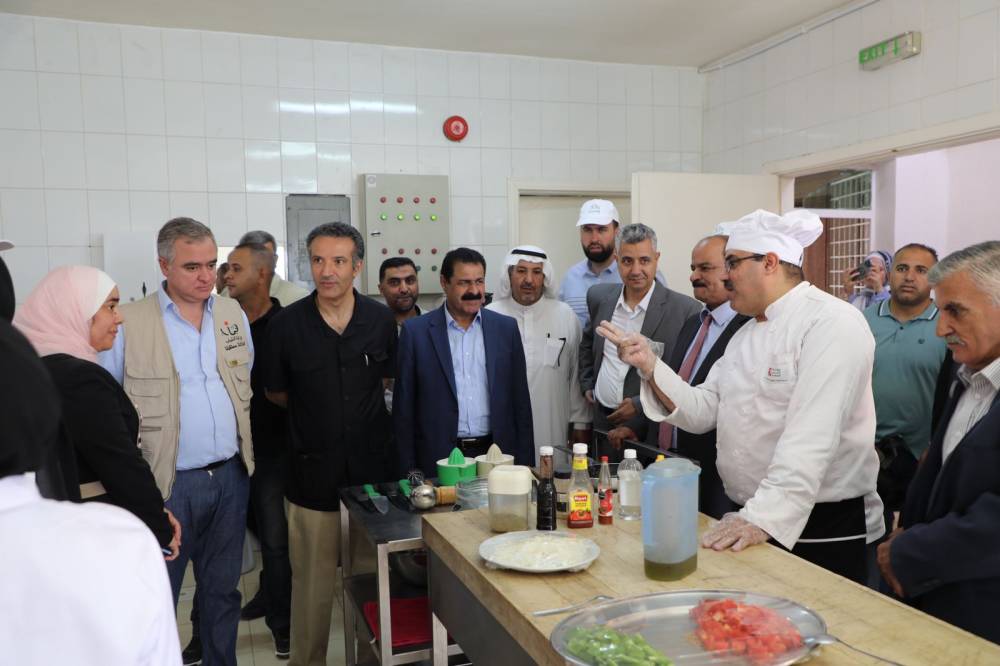 وزيرا السياحة والشباب يزوران معهد تدريب مهني مادبا