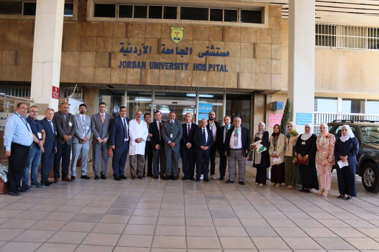 مستشفى الجامعة الأردنية يحصل على شهادة اعتماد المؤسسات الصحية HCAC عن العام 2022 