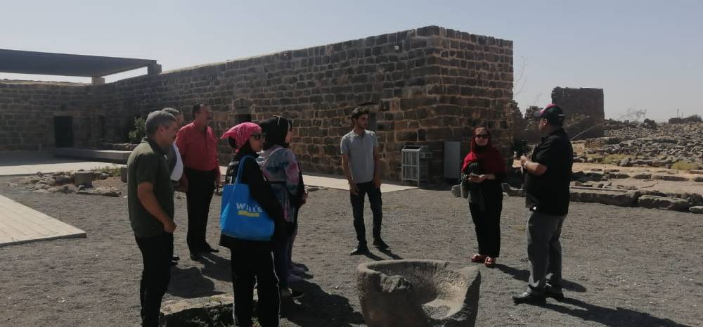 الرحيبة خلال لقاء مع ملتقى الإعلام للتنمية الثقافية : تلقينا دعم عربي وعالمي لترشح ملف ام الجمال السياحي لقائمة التراث العالمي