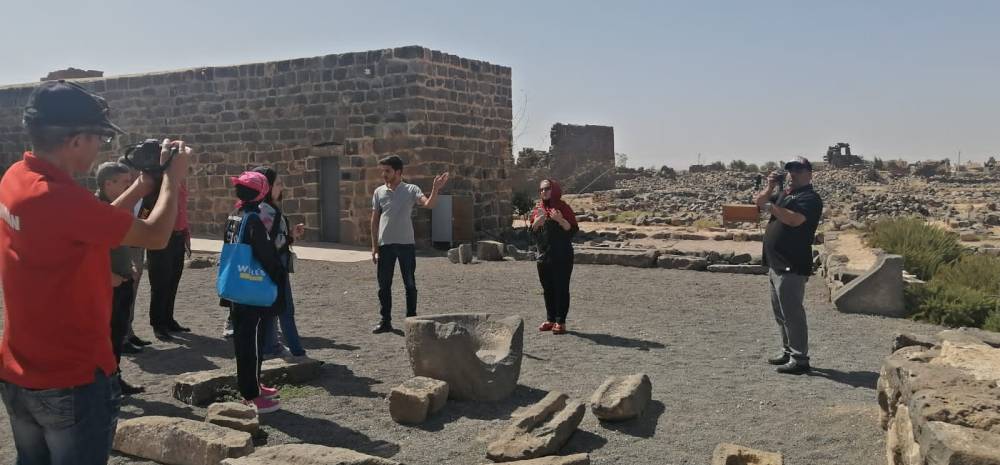 الرحيبة خلال لقاء مع ملتقى الإعلام للتنمية الثقافية : تلقينا دعم عربي وعالمي لترشح ملف ام الجمال السياحي لقائمة التراث العالمي