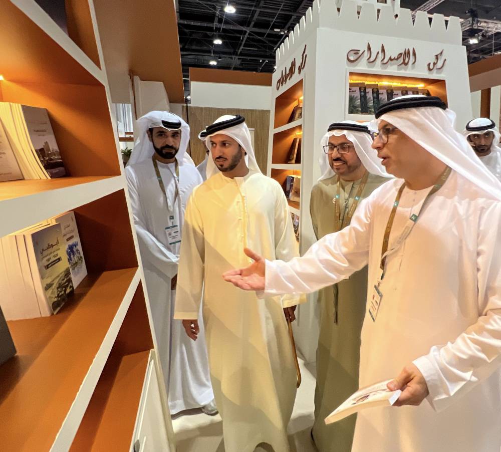 نادي تراث الإمارات يواصل مشاركته في معرض أبوظبي الدولي للصيد والفروسية