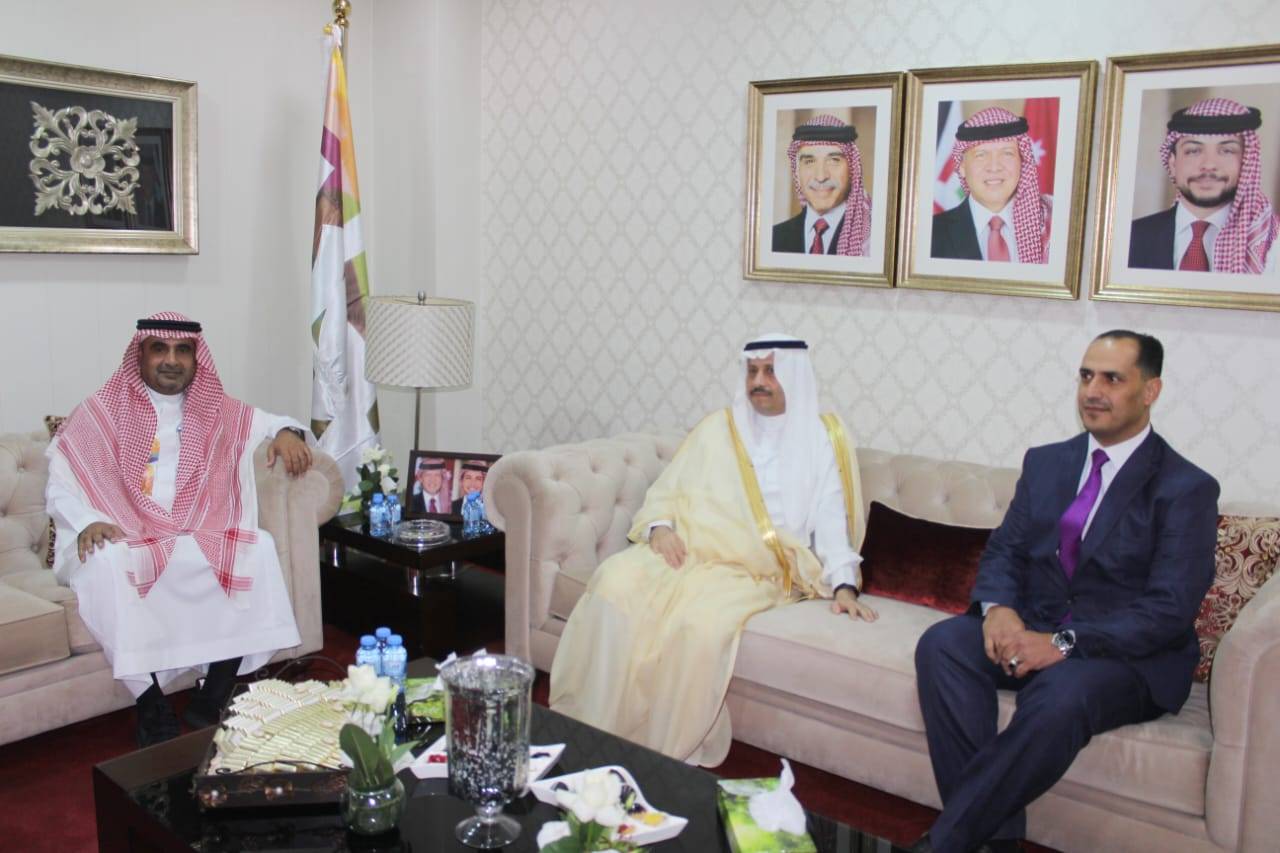 السفارة السعودية في الاردن تحتفل باليوم الوطني السعودي الثاني والتسعين 92.