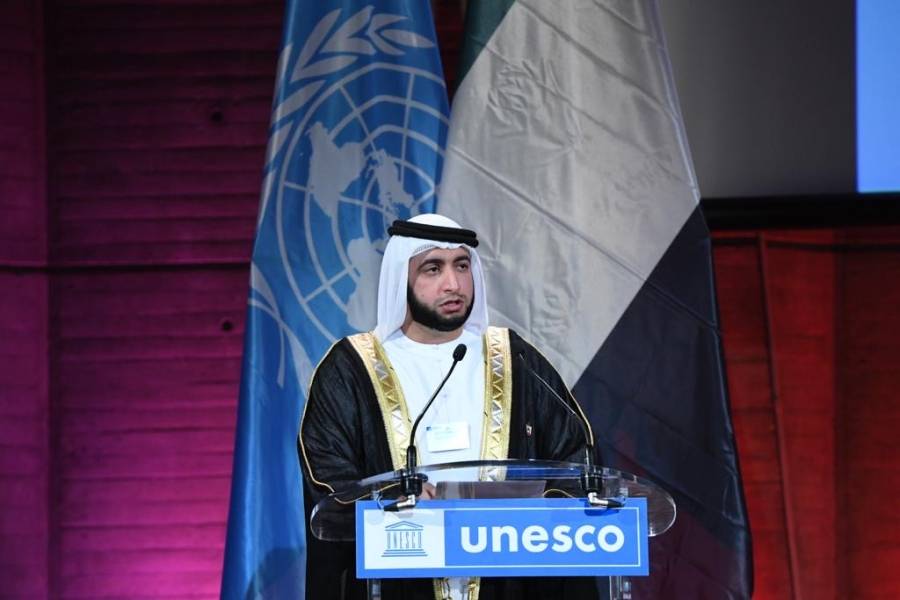 مؤسسة حمدان بن راشد ومنظمة اليونسكو تكرمّان الفائزين بجائزة حمدان بن راشد آل مكتوم اليونسكو في باريس