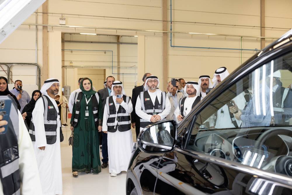 افتتاح مصنع  الدماني لصناعة السيارات الكهربائية في مدينة دبي الصناعية