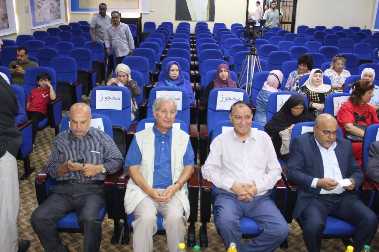 ورشة بعنوان  الموقر محطة طرق التجاره والبريد الشامي  في لواء الموقر.