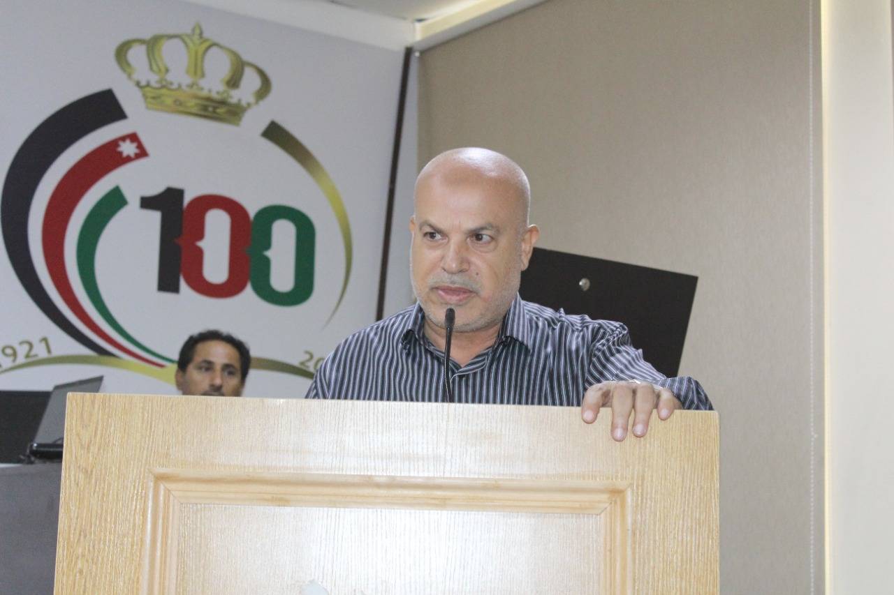 ورشة بعنوان  الموقر محطة طرق التجاره والبريد الشامي  في لواء الموقر.