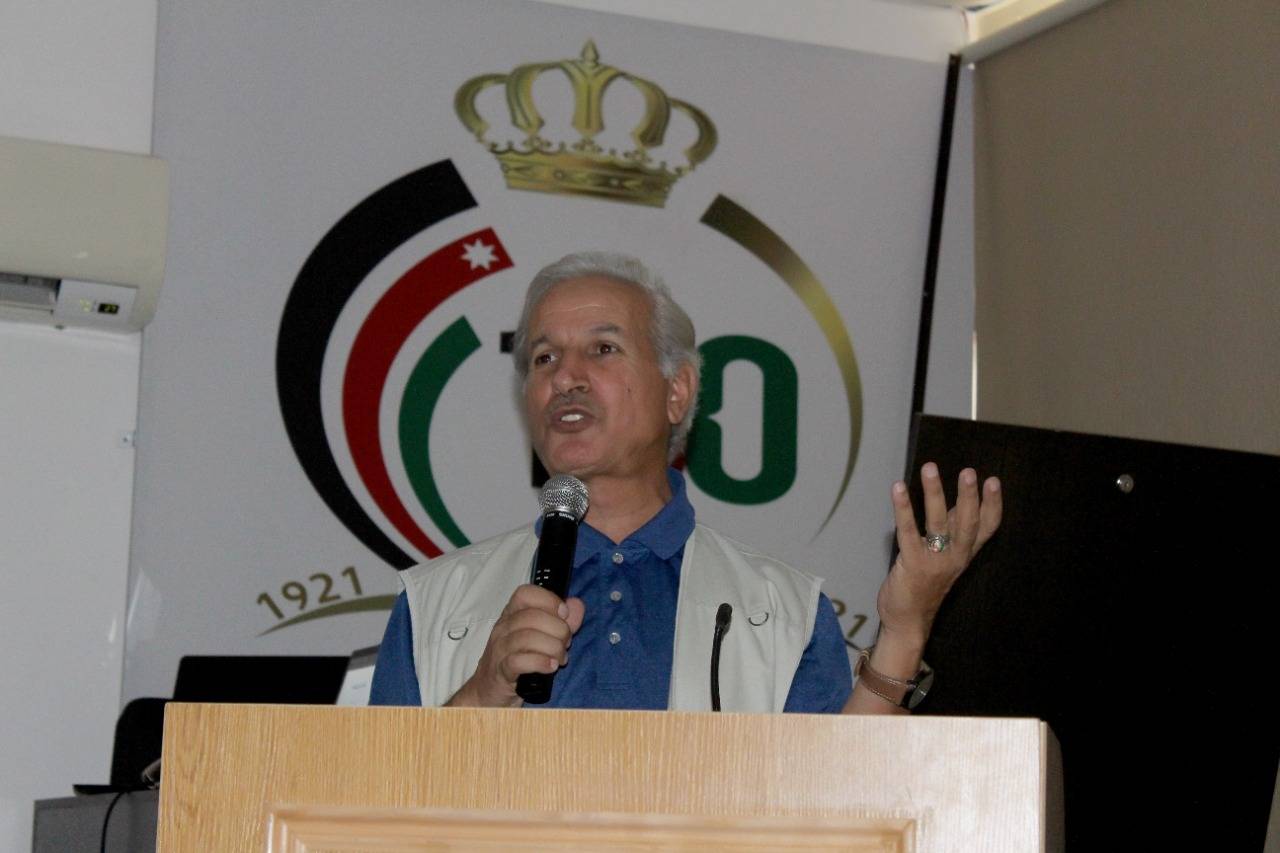 ورشة بعنوان  الموقر محطة طرق التجاره والبريد الشامي  في لواء الموقر.