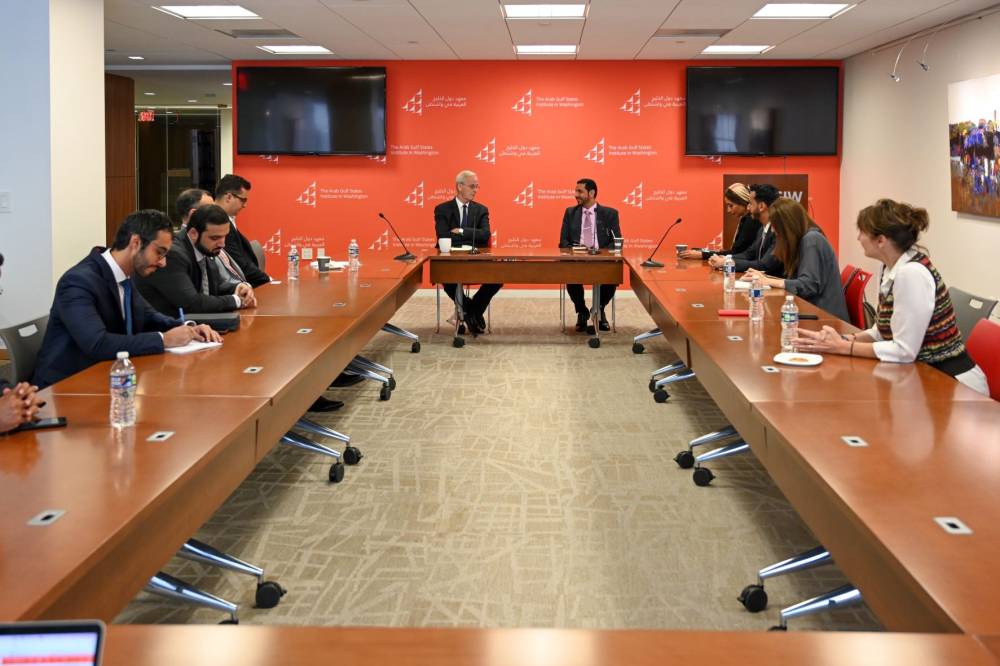 في حلقة نقاشية بواشنطن .. معهد «دول الخليج العربية» يثمن جهود «تريندز» البحثية العالمية