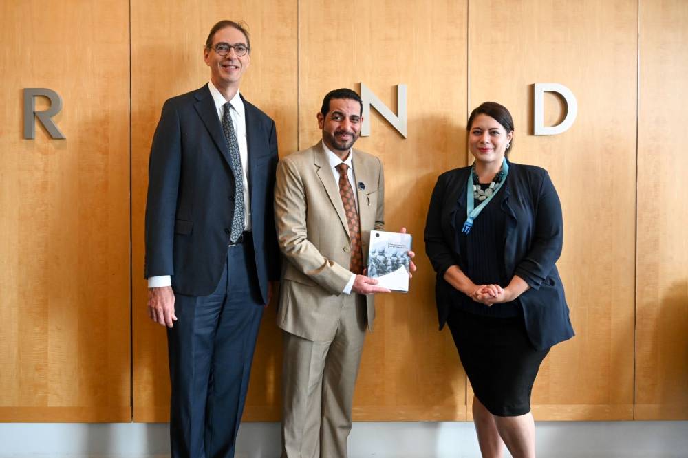 «تريندز» ومؤسسة «راند» يؤكدان أهمية البحث العلمي في نشر المعرفة ودعم صانعي القرار   