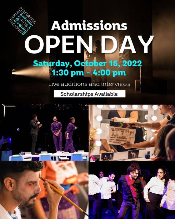 أكاديمية الشارقة للفنون الأدائية تطلق فعاليات اليوم المفتوح المخصص لنجوم المستقبل