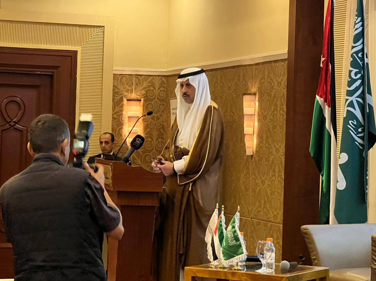  سفير خادم الحرمين الشريفين لدى الأردن يشارك  في افتتاح بازار السلك الدبلوماسي الخيري لمبرة أم الحسين