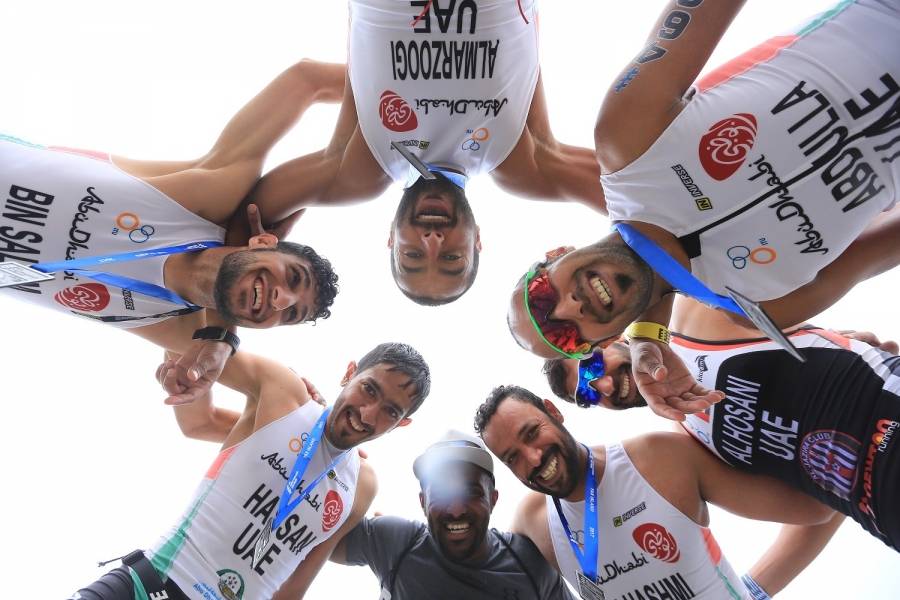 أبوظبي تستقطب 45 اتحاداً دولياً في نهائيات بطولة العالم للترايثلون 2022