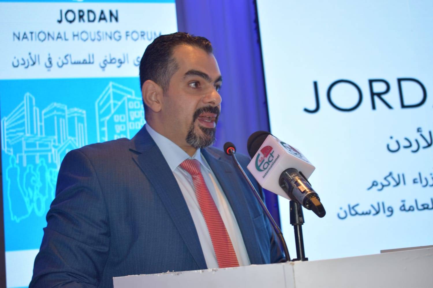 الكسبي يرعى المنتدى الوطني الأول للمساكن في الأردن  