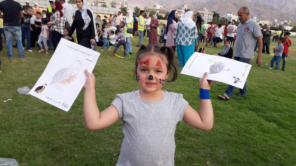 الجمعية الملكية لحماية الطبيعة ووشركة واحة أيلة يحتفلان باليوم العالمي للطيور المهاجرة