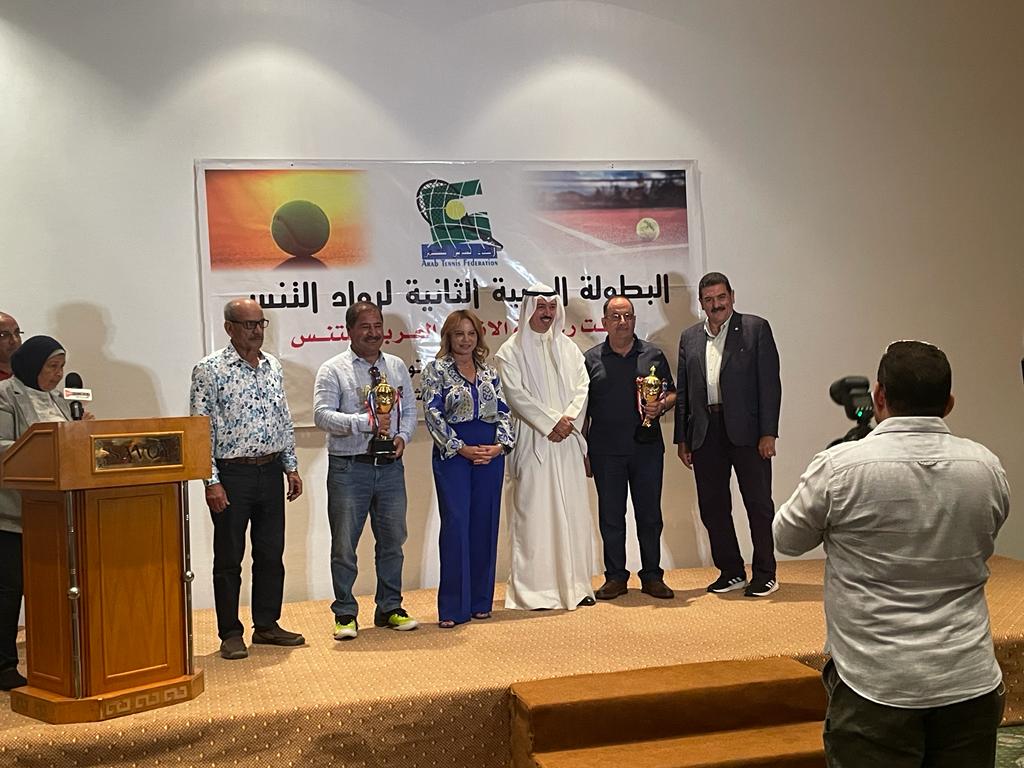 بطولة شرم الشيخ انجازات متميزة لتنس الرواد الأردنية .. وتعاون مع رئيس لجنة الرواد الرومانيين 
