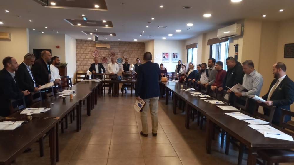 العالم العربي للتنمية الديمقراطية وحقوق الانسان ينظم ورشة تدريبية متخصصة بالتعاون مع بلدية مأدبا الكبرى