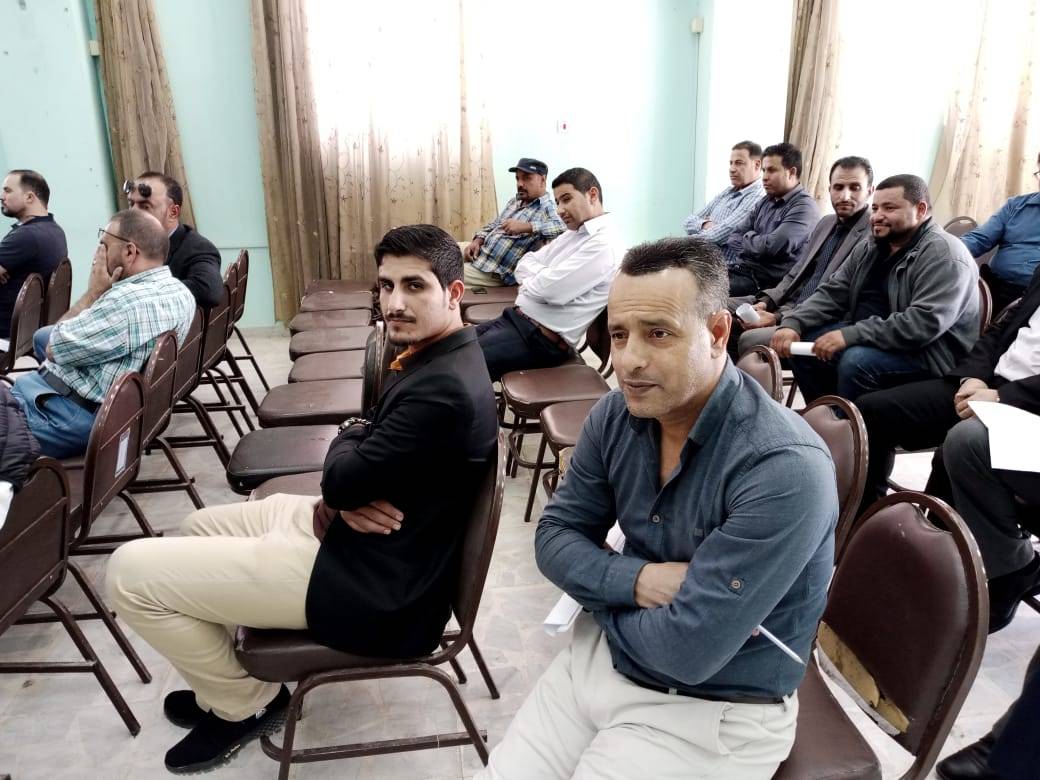 اجتماع مديرة التربية والتعليم للواء البادية الشمالية الغربية  مع  مديري ومديرات المدارس