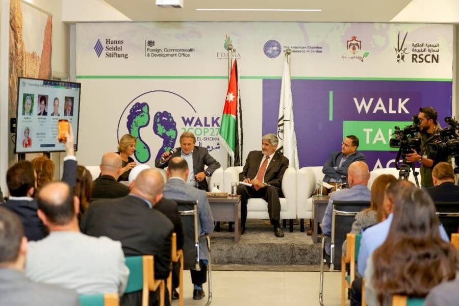 الجمعية الملكية لحماية الطبيعة تستضيف فعالية Walk2COP27 العالمية