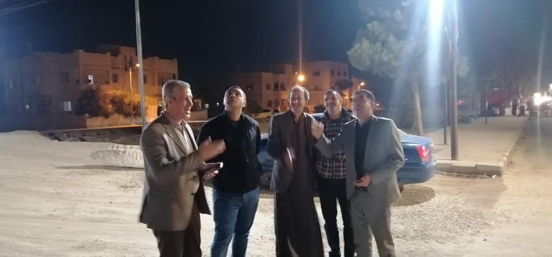 رئيس بلدية المفرق الكبرى يتفقد مشاريع توسعة الشوارع في الأحياء والتجمعات السكانية في المدينة