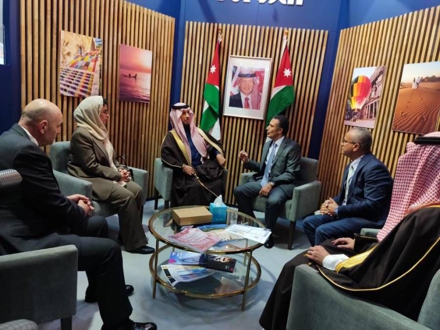 وزير السياحة يبحث مع نظيره السعودي سبل تعزيز العلاقات الثنائية في مجال السياحة _ صور