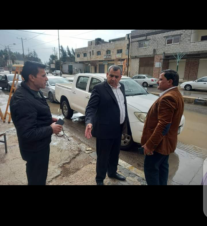 جولات ميدانية يقوم بها رئيس بلدية الكفارات