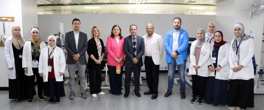 وفد من منظمة الصحة العالمية يزور مستشفى الجامعة الأردنية