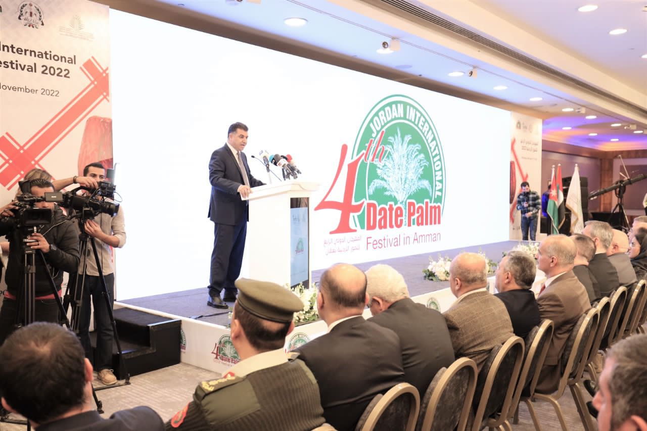  افتتاح المهرجان الدولي الرابع للتمور الأردنية بعمّان 2022 