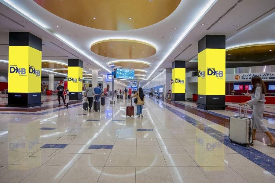 مطارات دبي تتوقع نمواً مطرداً في أعداد المسافرين بنهاية العام لتصل إلى 64.3 مليون مسافر