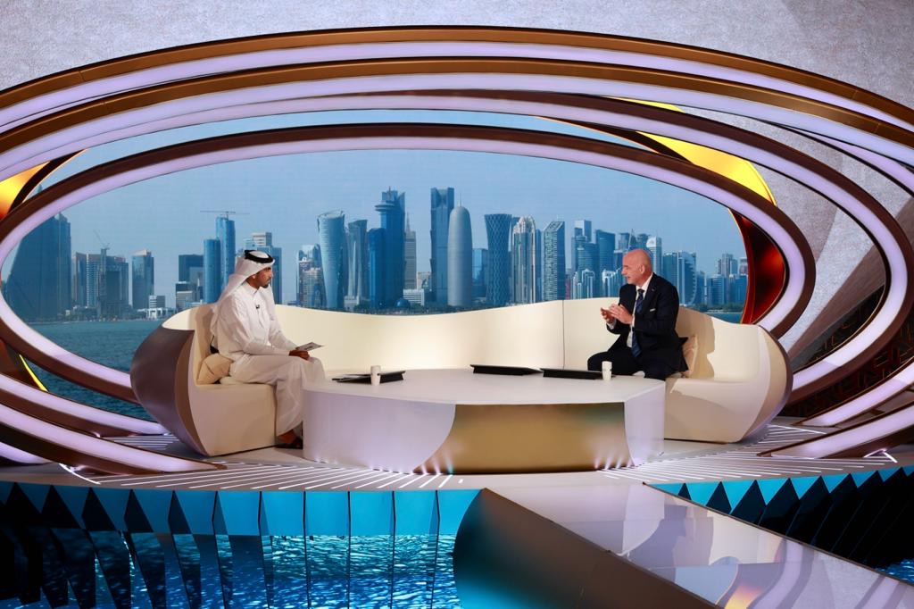 في لقاء حصري مع beIN SPORTS إنفانتينو واثق من أن قطر ستنظم واحدة من أفضل نسخ كأس العالم
