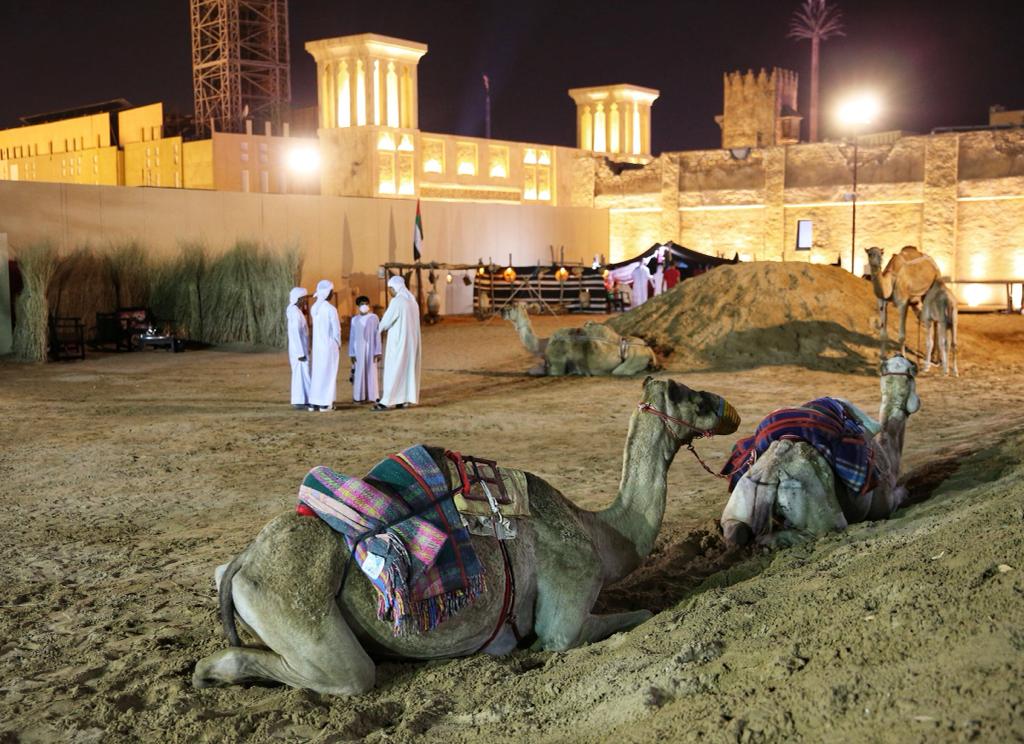 القرية التراثية التابعة لمركز حمدان بن محمد لإحياء التراث   تجربة الأصالة الإماراتية    