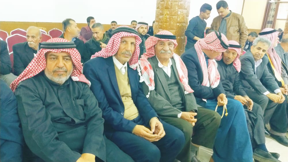 عطوة حق عشائرية بين عشيرتي بني حمد وبني راضي في بلدة جفين /غرب إربد