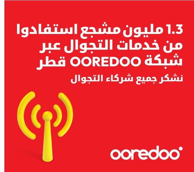 Ooredoo تقدّم خدمات على أعلى مستوى وتشكر شركاء التجوال للمساهمة في نجاح خدمات الاتصالات خلال كأس العالم FIFA قطر 2022 TM