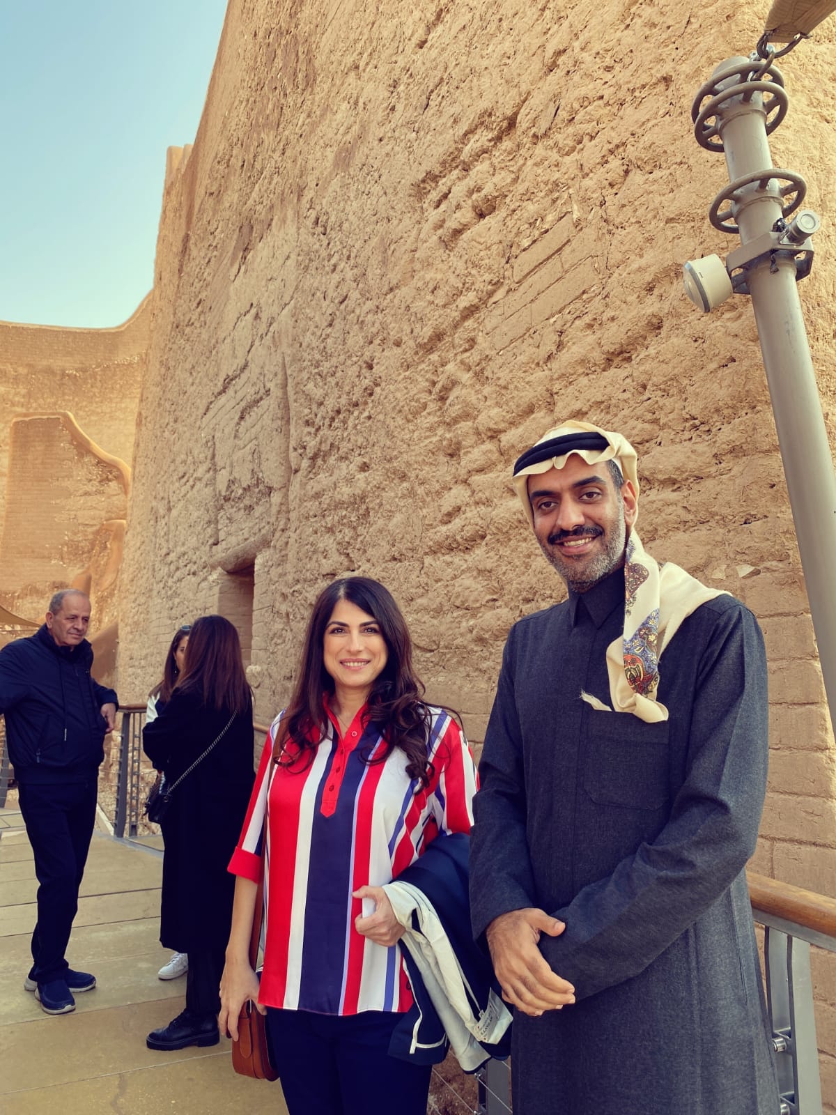 هبة القواس في السعودية لبحث مشاريع مقبلة تعاون ثقافي بين لبنان والمملكة