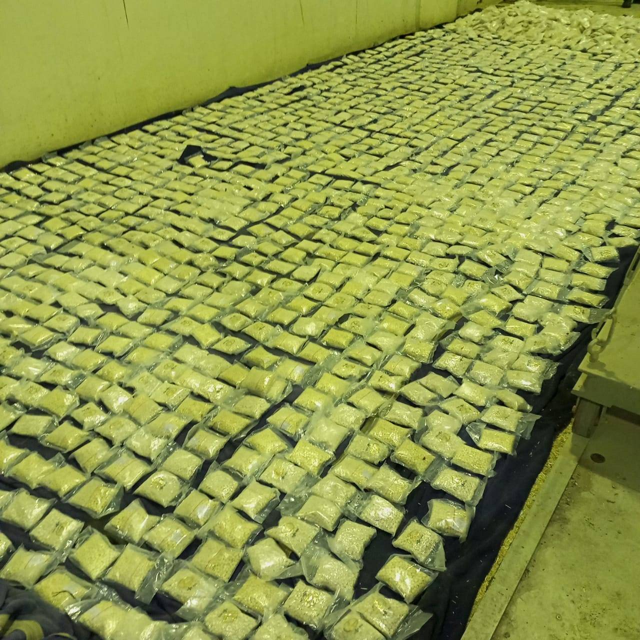 الجمارك الأردنية بالتعاون مع الأجهزة الأمنية تحبط أكبر وأضخم عملية تهريب (6) مليون حبة من الكبتاجون المخدر