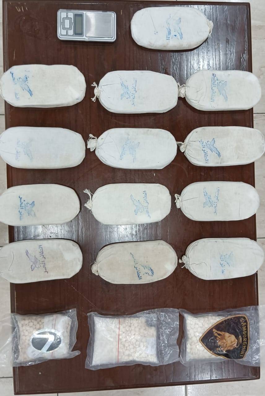 مكافحة المخدرات : ثلاث قضايا نوعية تم التعامل معها في العاصمة ومعان ضُبط خلالها 6 تجار مروجين