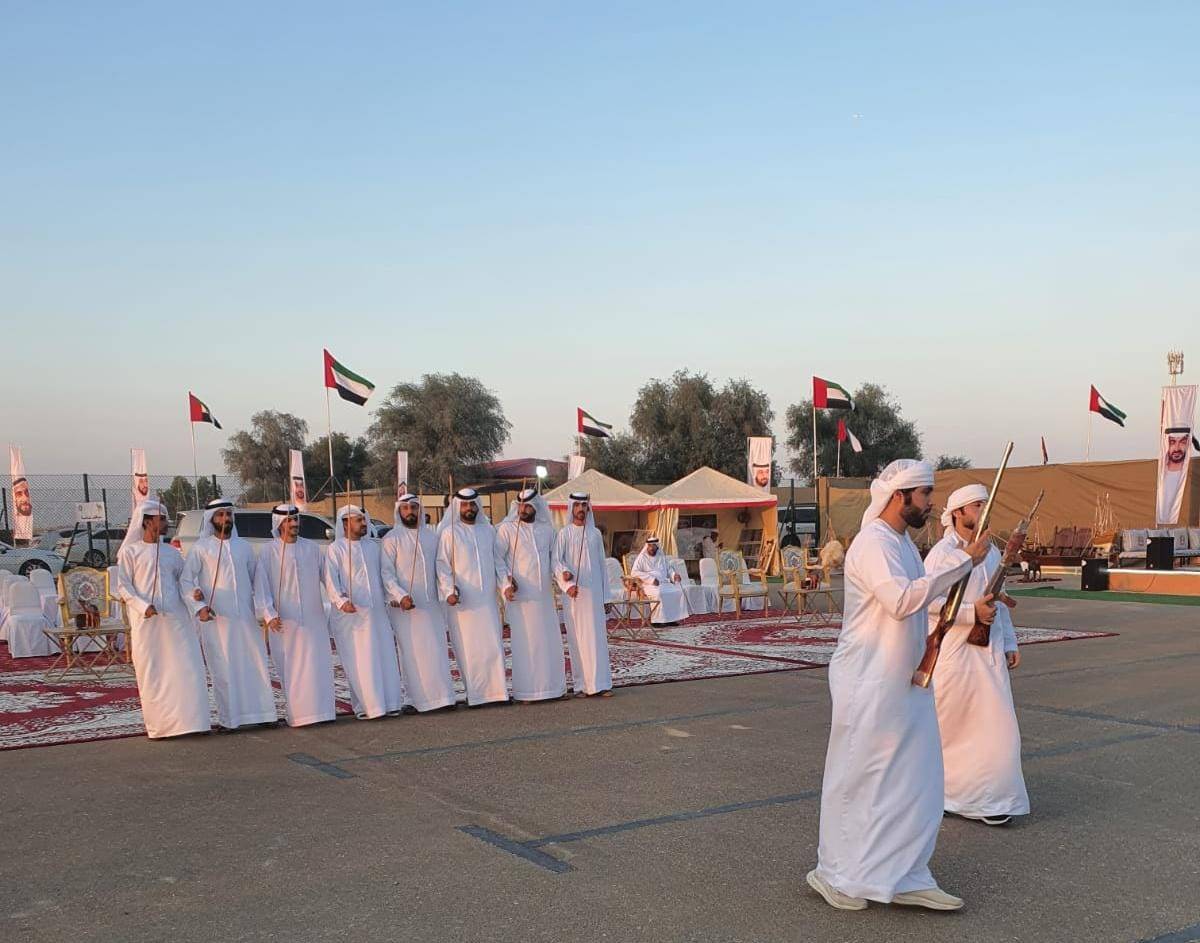 انطلاق فعاليات القرية التراثية المصاحبة لمهرجان الشيخ محمد بن زايد لسباق الهجن ومزاينة الابل   