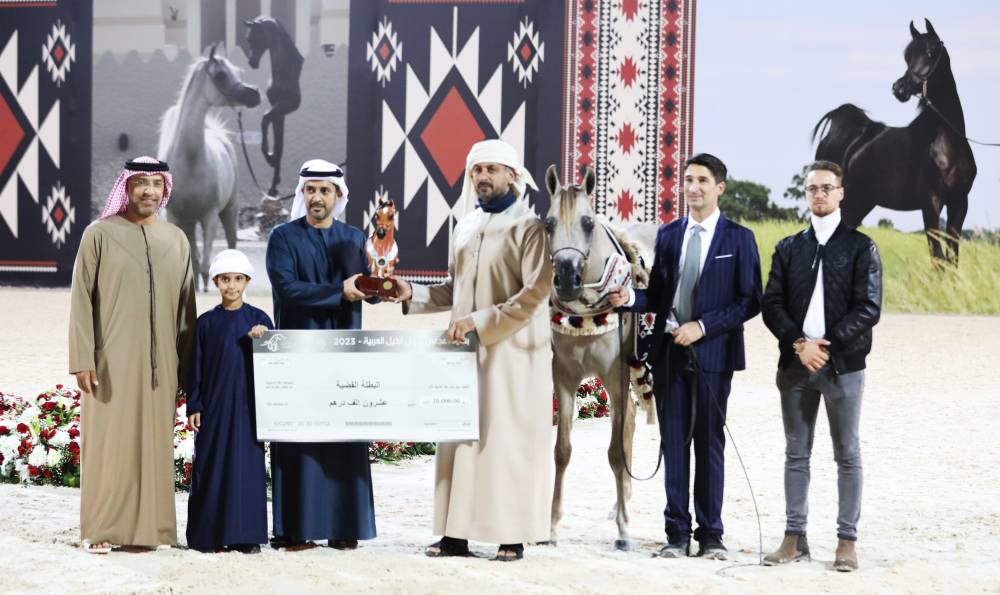 في ختام بطولة عجمان للخيل العربية الأصيلة 2023