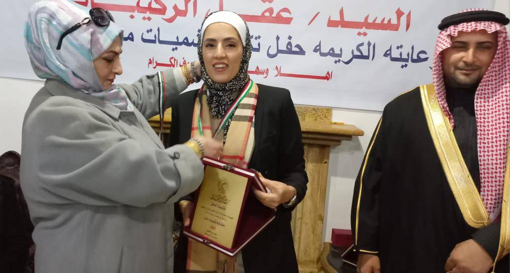 عقل الركيبات يرعى حفل مبادرة نشمية وطن لتكريم نشميات مادبا 2023 في البادية الوسطى  صور
