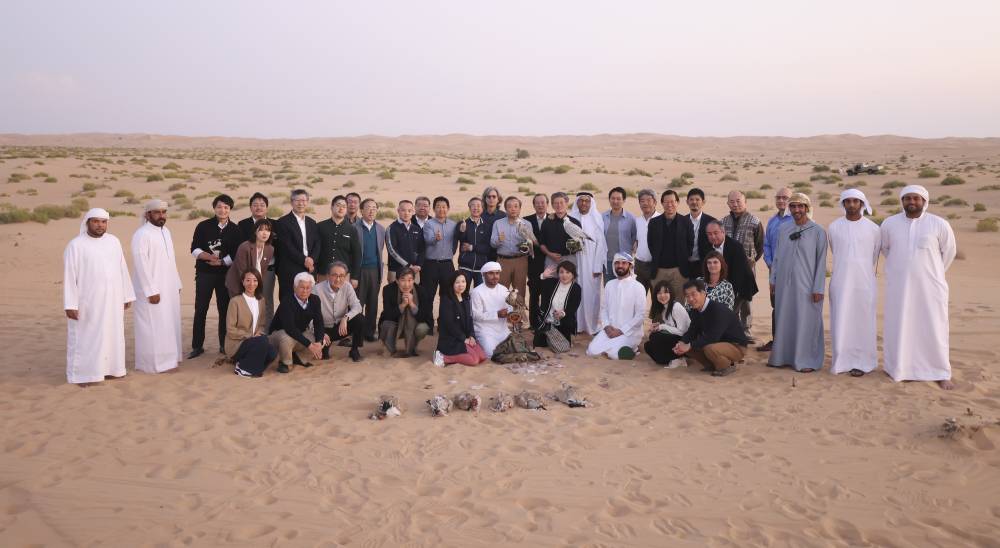 توقيع مذكرة تفاهم بين نادي صقاري الإمارات وشركة إينبيكس اليابانية 