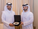 منصور بن محمد يلتقي الرئيس التنفيذي لمونديال قطر 2022