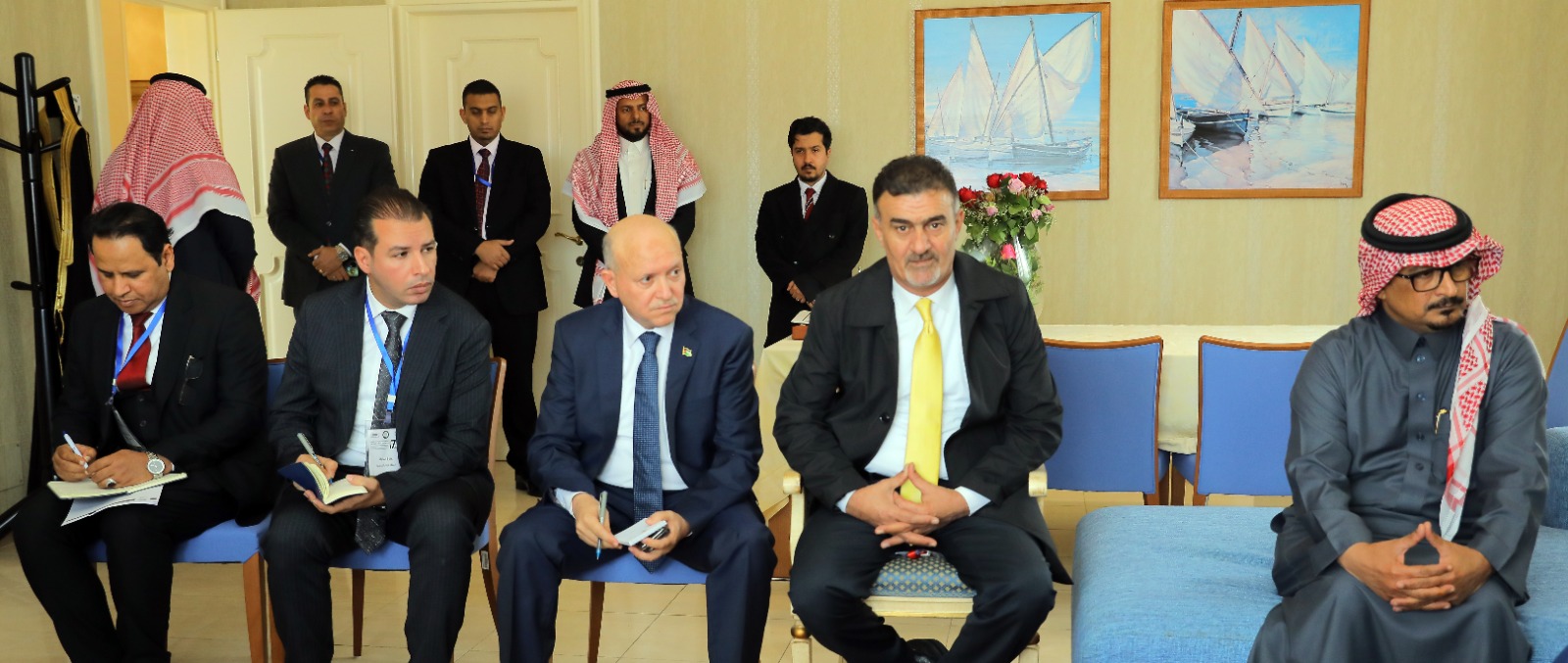 الصفدي يلتقي رئيس مجلس الشورى السعودي