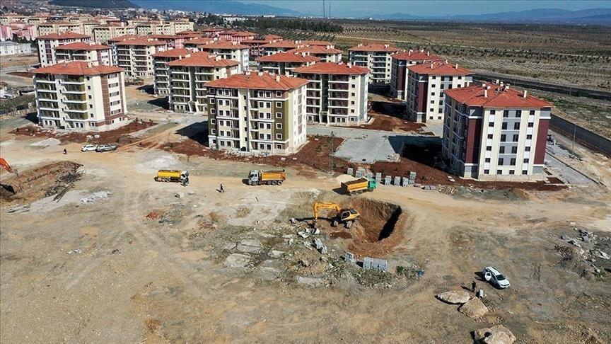 تركيا تبدأ أعمال تشييد أبنية بالمناطق المنكوبة جراء الزلزال